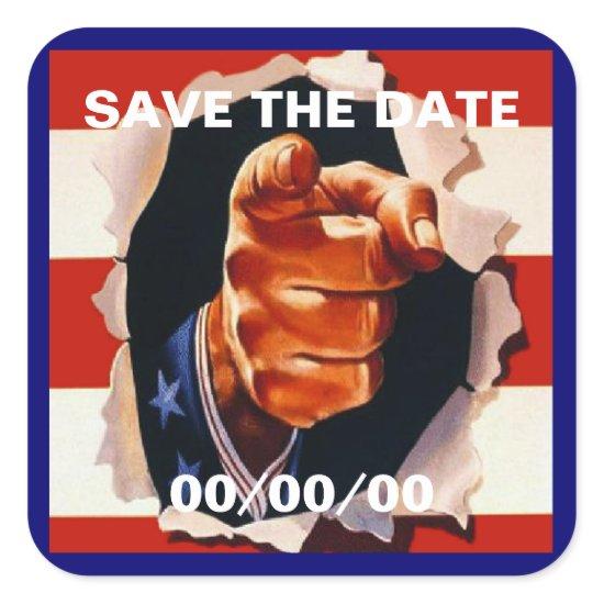 Are You Doing All You Can? Save-the-Date Sticker