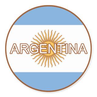 Argentina Euro Sticker