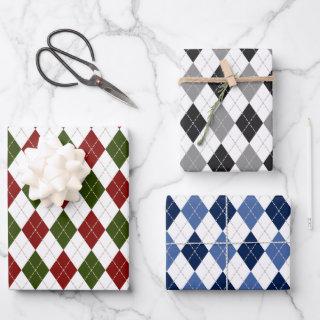 argyle pattern color variety   sheets