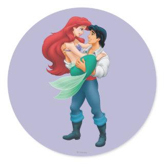 Ariel and Prince Eric Classic Round Sticker