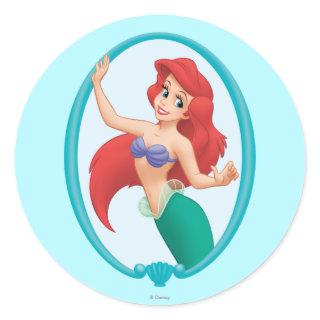 Ariel Frame Classic Round Sticker