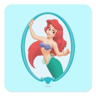 Ariel Frame Square Sticker