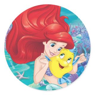 Ariel | Make Time For Buddies Classic Round Sticker