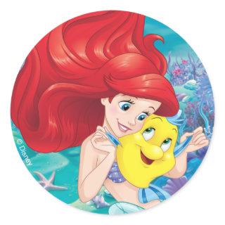 Ariel | Make Time For Buddies Classic Round Sticker