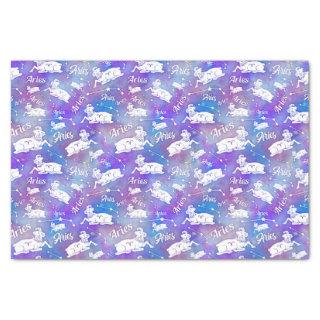 Aries Ram Constellation Stars Birthday Pattern Tissue Paper