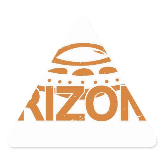 Arizona UFO Triangle Sticker