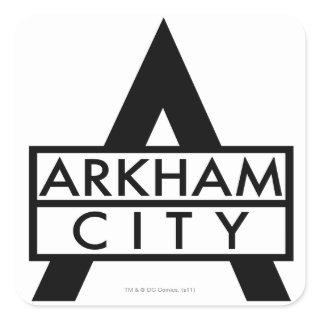 Arkham City Icon Square Sticker