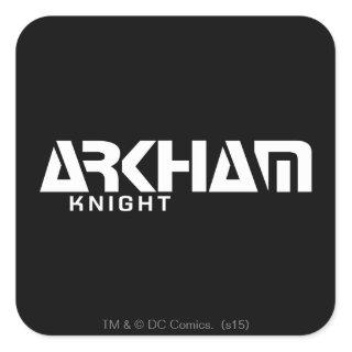 Arkham Knight Graphic Square Sticker