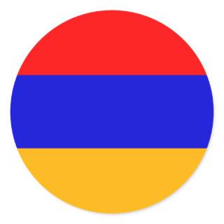 Armenia National Flag Classic Round Sticker