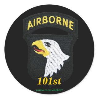 army 101st airborne division veterans vets Sticker
