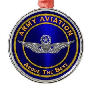 ARMY AVIATION METAL ORNAMENT