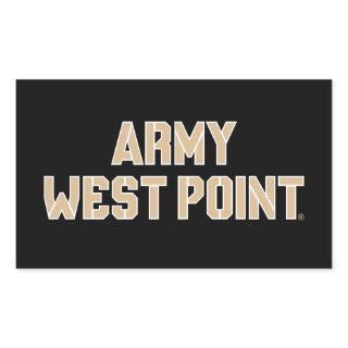 Army West Point Word Mark Rectangular Sticker