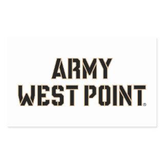 Army West Point Word Mark Rectangular Sticker