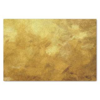 art abstract painted background in golden color tissue paper