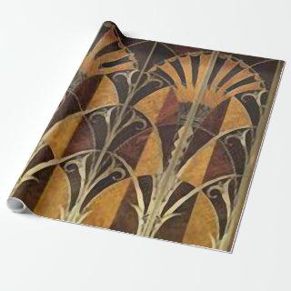 ART DECO FANS MARQUETRY