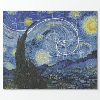 Art Meets Math, Van Gogh Meets Fibonacci Card