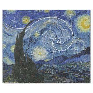 Art Meets Math, Van Gogh Meets Fibonacci Card