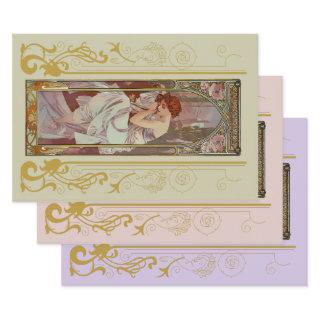 Art Nouveau Alphonse Mucha  Sheets