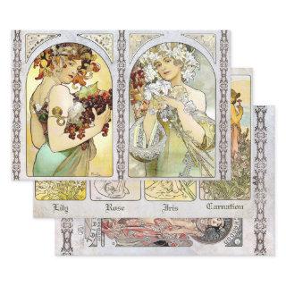 ART NOUVEAU COLLECTIONS HEAVY WEIGHT DECOUPAGE  SHEETS