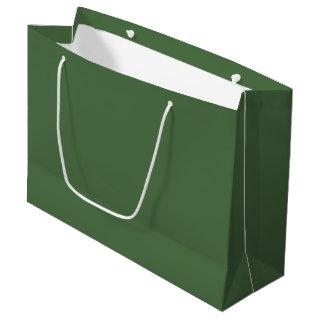 Artichoke green (solid color)  large gift bag