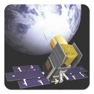 Artist's concept of the Ice, Cloud Square Sticker