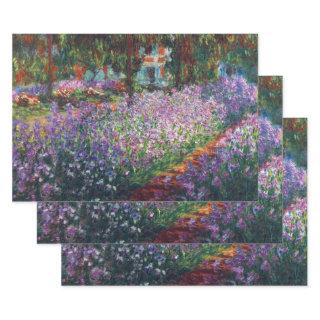 Artist's Garden at Giverny by Claude Monet  Sheets