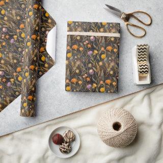 Arts and crafts Scottish thistle and wild flowers