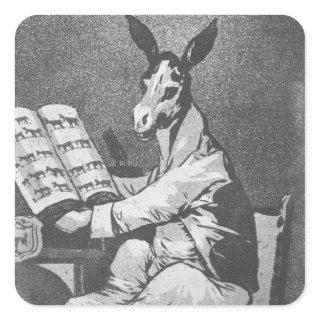 As Far back as his Grandfather, plate 39 of 'Los c Square Sticker
