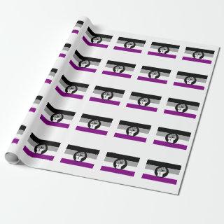 Asexual Protest Flag