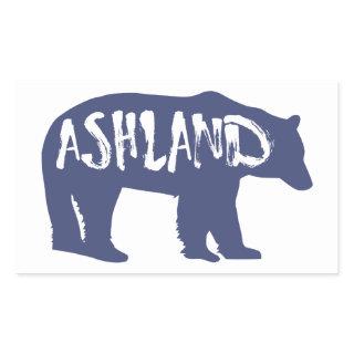 Ashland Oregon Bear Rectangular Sticker