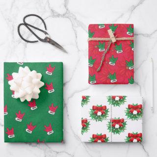 ASL Christmas gift wrap paper