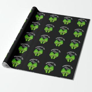 Asparagus Tips Funny Veggie Pun Dark BG