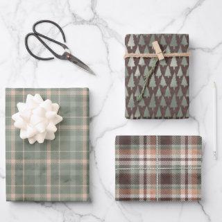Aspen Winter Plaid  Sheets