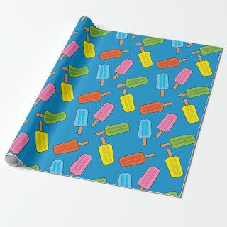 Assorted Colorful Popsicles Pattern