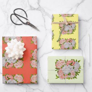 Assorted Peonies on a  Set