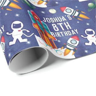 Astronaut Rocket Ship Personalized Birthday Gift
