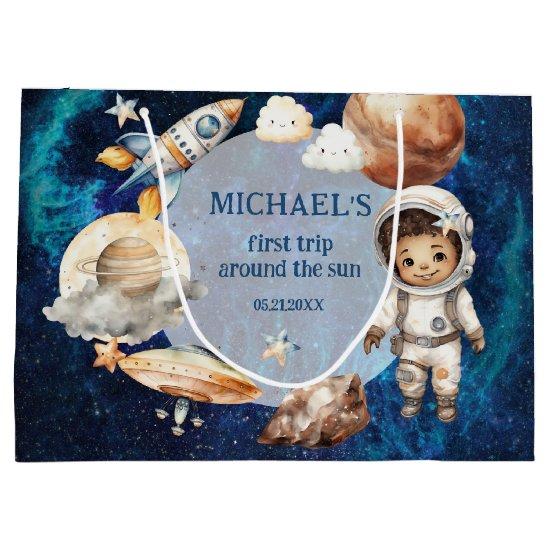 Astronaut Space First Trip Around The Sun Gift Bag