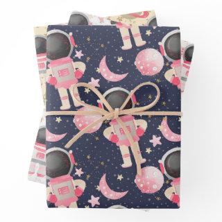 Astronaut Space Girl Pattern  Sheets