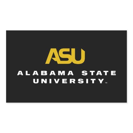 ASU Signature Mark Rectangular Sticker