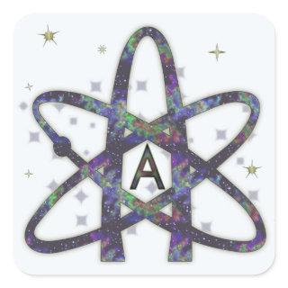 Atheist in Outer Space Stickers