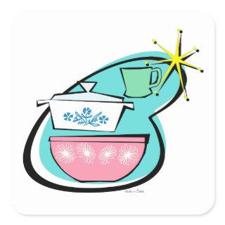 Atomic Cookware Design Sticker