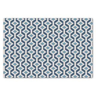 Atomic Era Inspired Geometric Pattern Tissue Paper