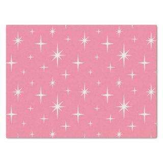 Atomic Starburst Pink Tissue Paper