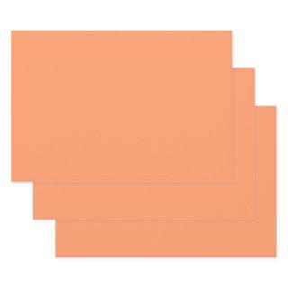 Atomic Tangerine  (solid color)    Sheets