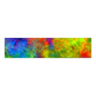 [Atomic Tie-Dye] Psychedelic Rainbow Colors Paper Napkin Bands