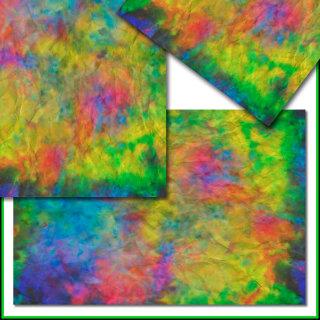 [Atomic Tie-Dye]  Psychedelic Rainbow Colors Tissue Paper