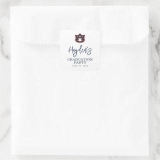 Auburn University Graduation | Auburn Tigers Square Sticker
