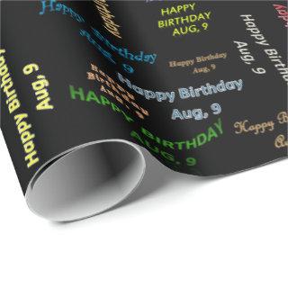 August, 9 Birthday Gift