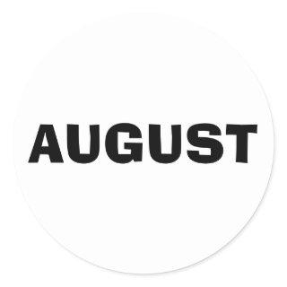 August Ad Lib White Sticker by Janz