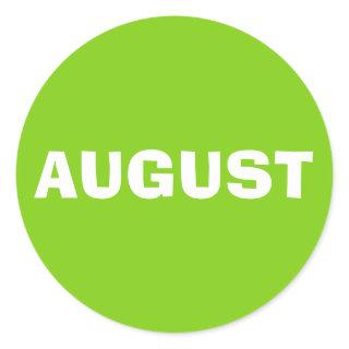 August Ad Lib Yellow Green Sticker by Janz